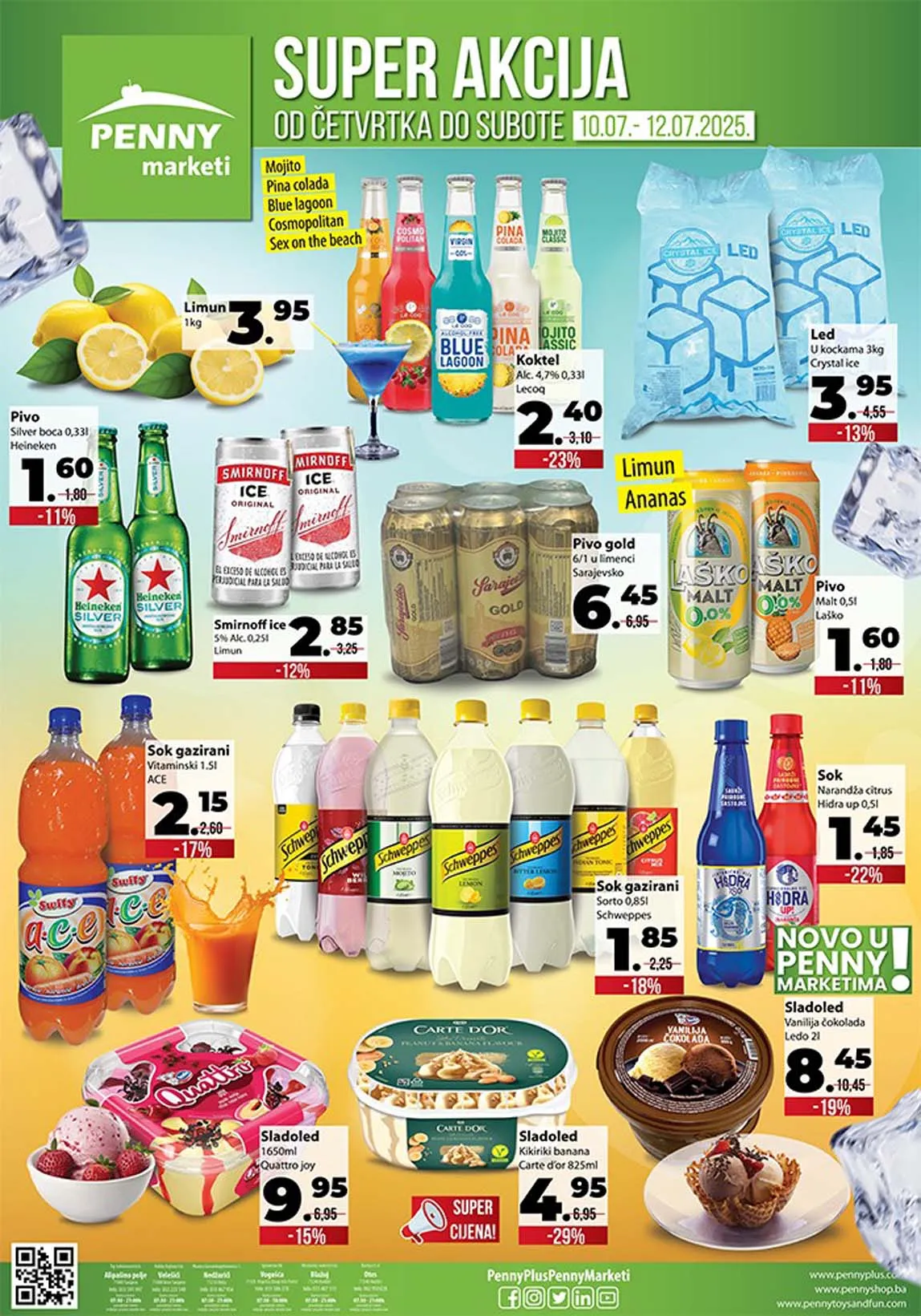Penny marketi Vikend akcija sniženja do 12.07.2025. Popusti do 70%! 