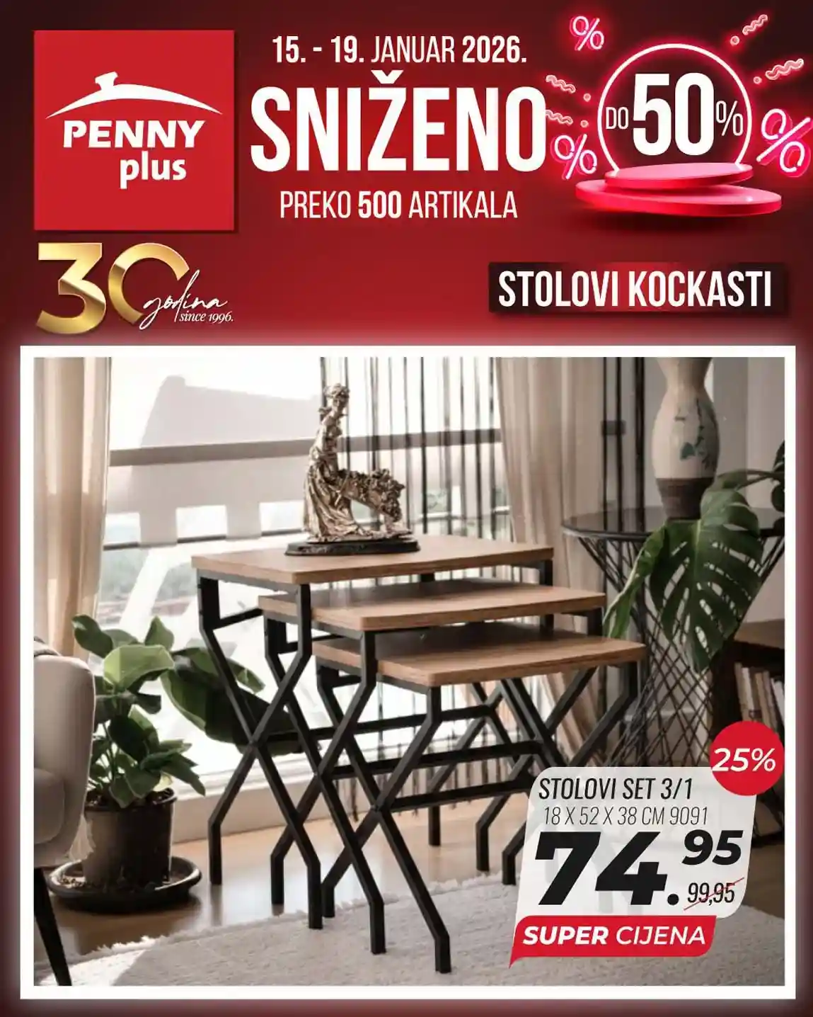 PENNY PLUS arikli sedmice