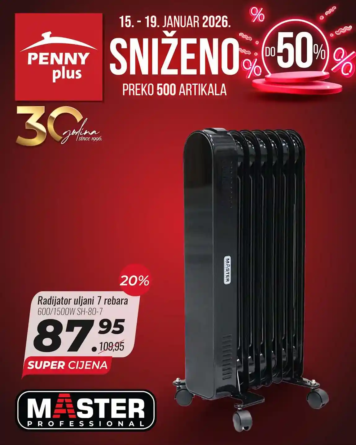 PENNY PLUS arikli sedmice