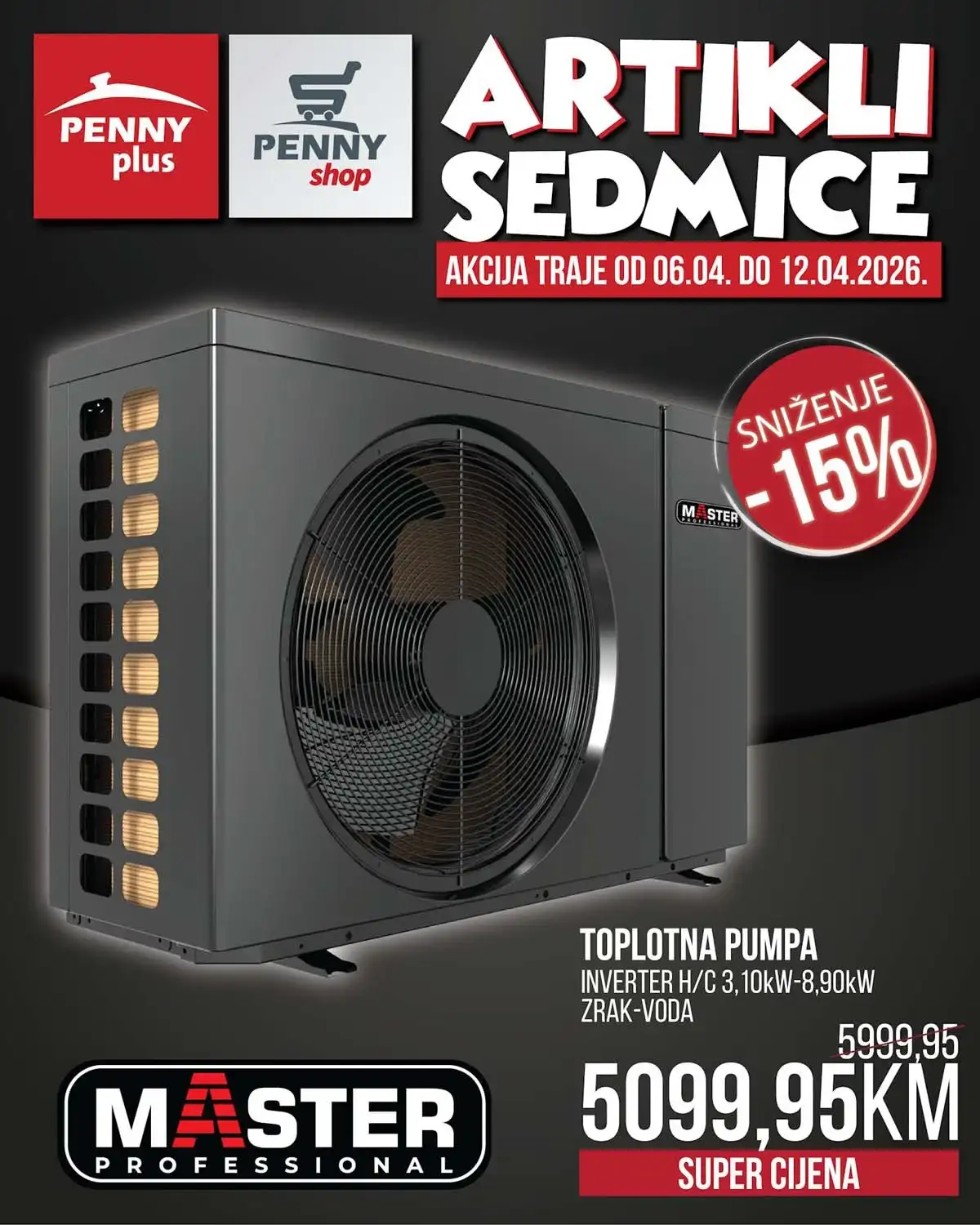 Penny Plus katalog strana 4 – artikli sedmice do 12. aprila 2026