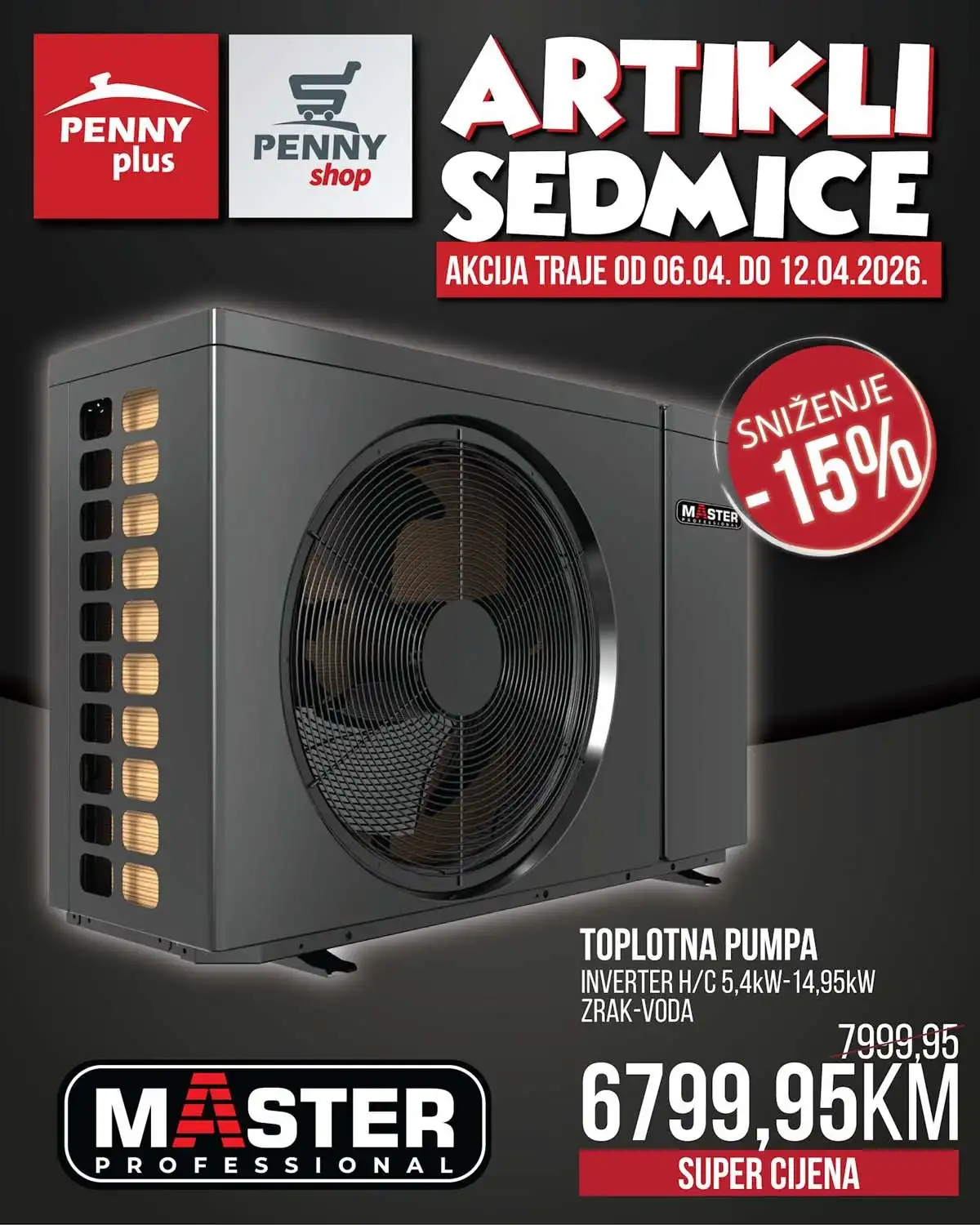 Penny Plus katalog strana 5 – artikli sedmice do 12. aprila 2026