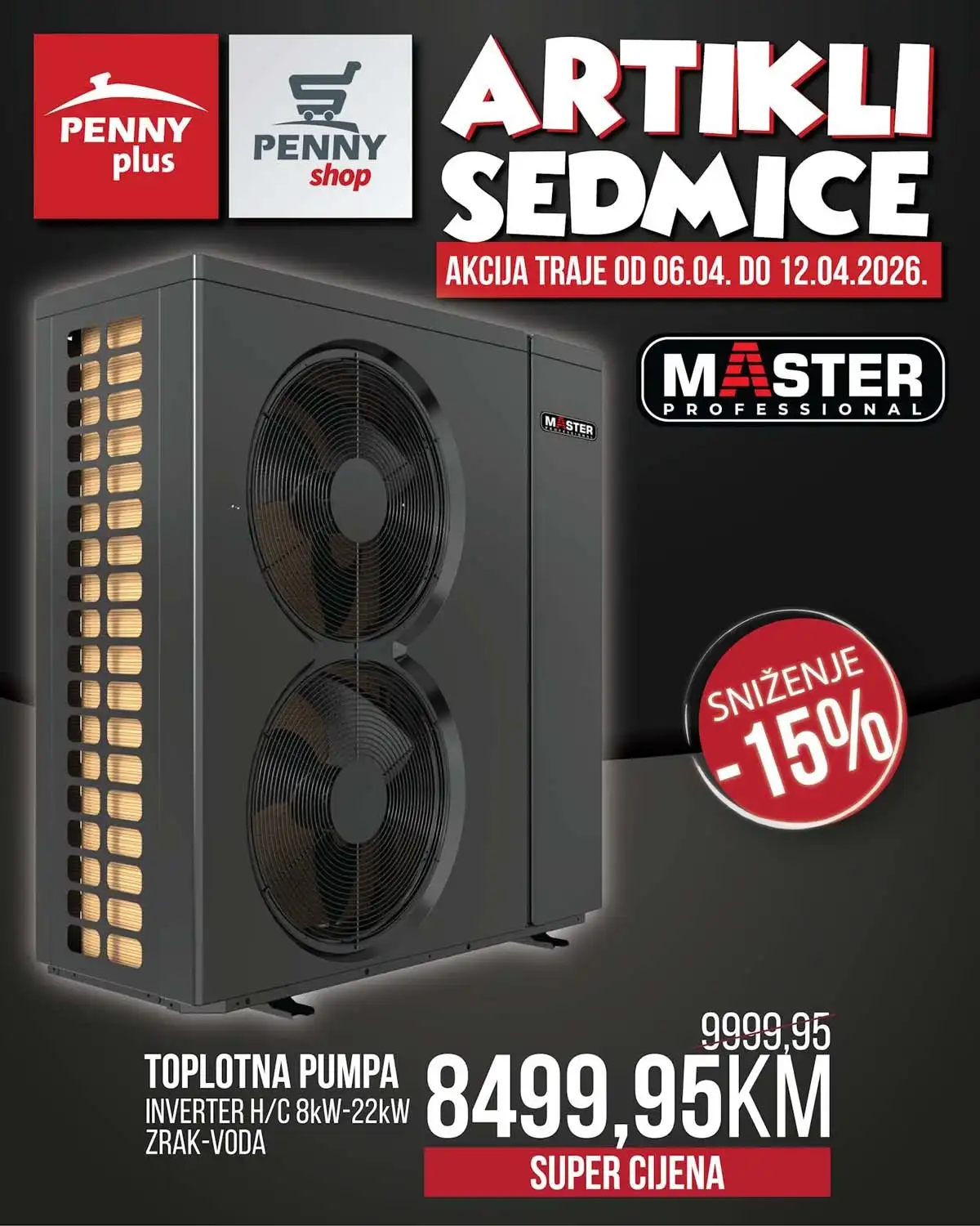 Penny Plus katalog strana 6 – artikli sedmice do 12. aprila 2026