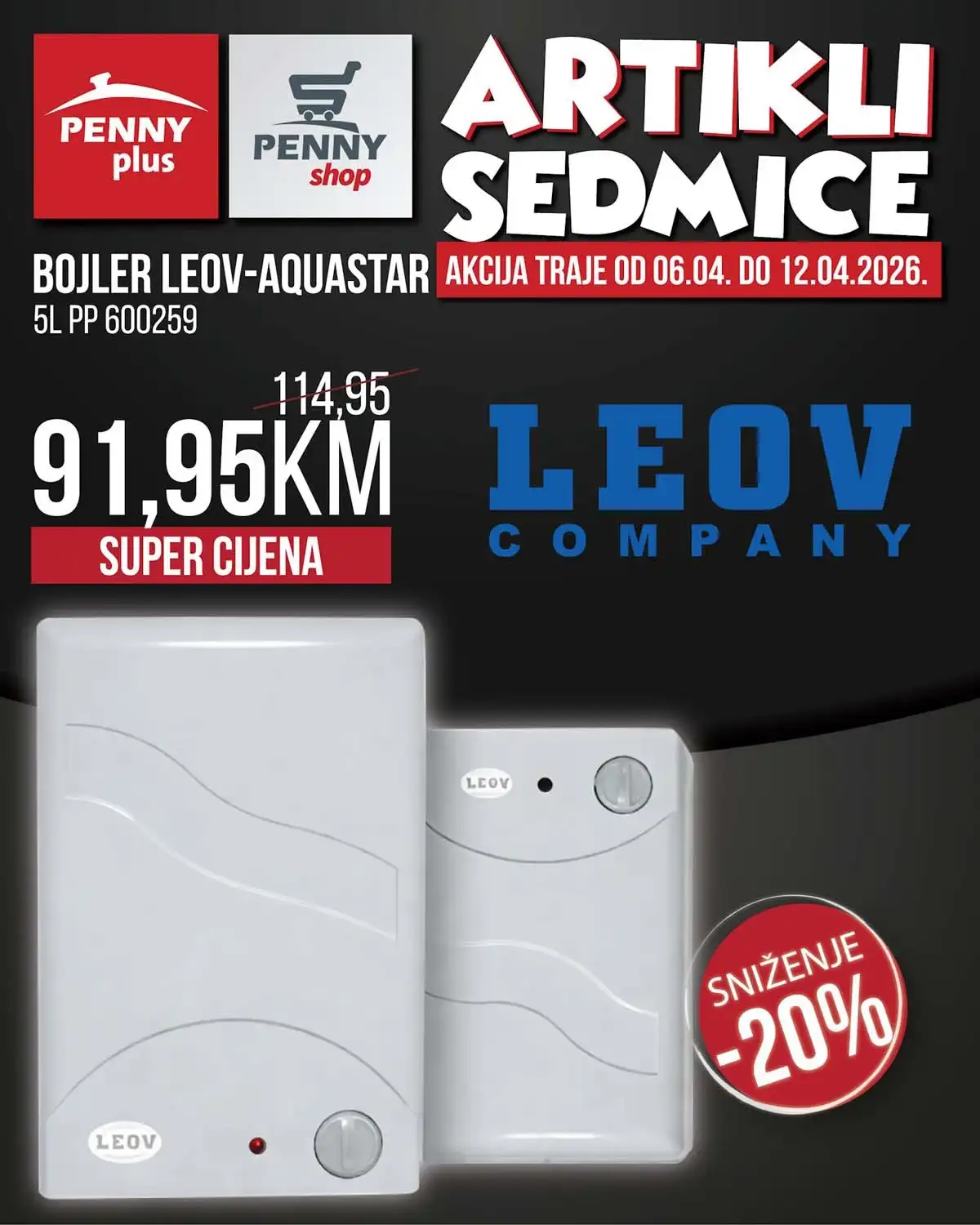 Penny Plus katalog strana 8 – artikli sedmice do 12. aprila 2026