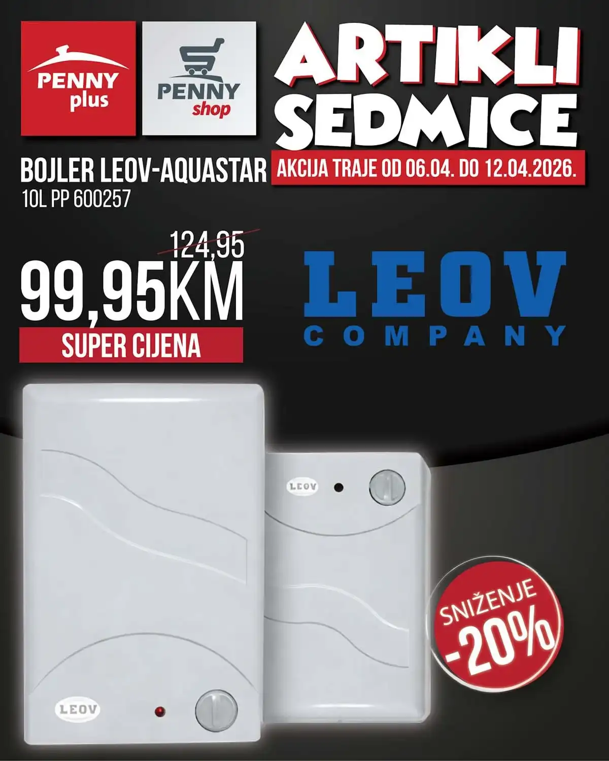 Penny Plus katalog strana 9 – artikli sedmice do 12. aprila 2026