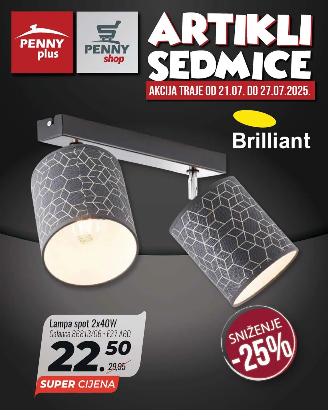 PENNY PLUS akcija Artikli sedmice sniženja 27.07.2025