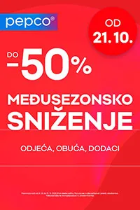 PEPCO Akcija Međusezonsko sniženje od 21.10.2025