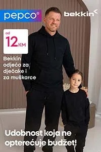 Pepco akcija BEKKIN trenerke i duksevi