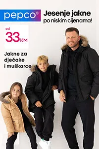 Pepco Jesenje jakne super sniženja do isteka zaliha