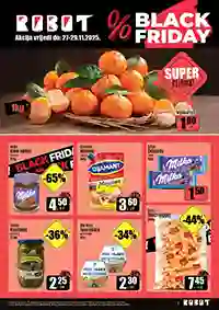 Robot Black friday akcija prehrane – sniženja do 29. novembra 2025