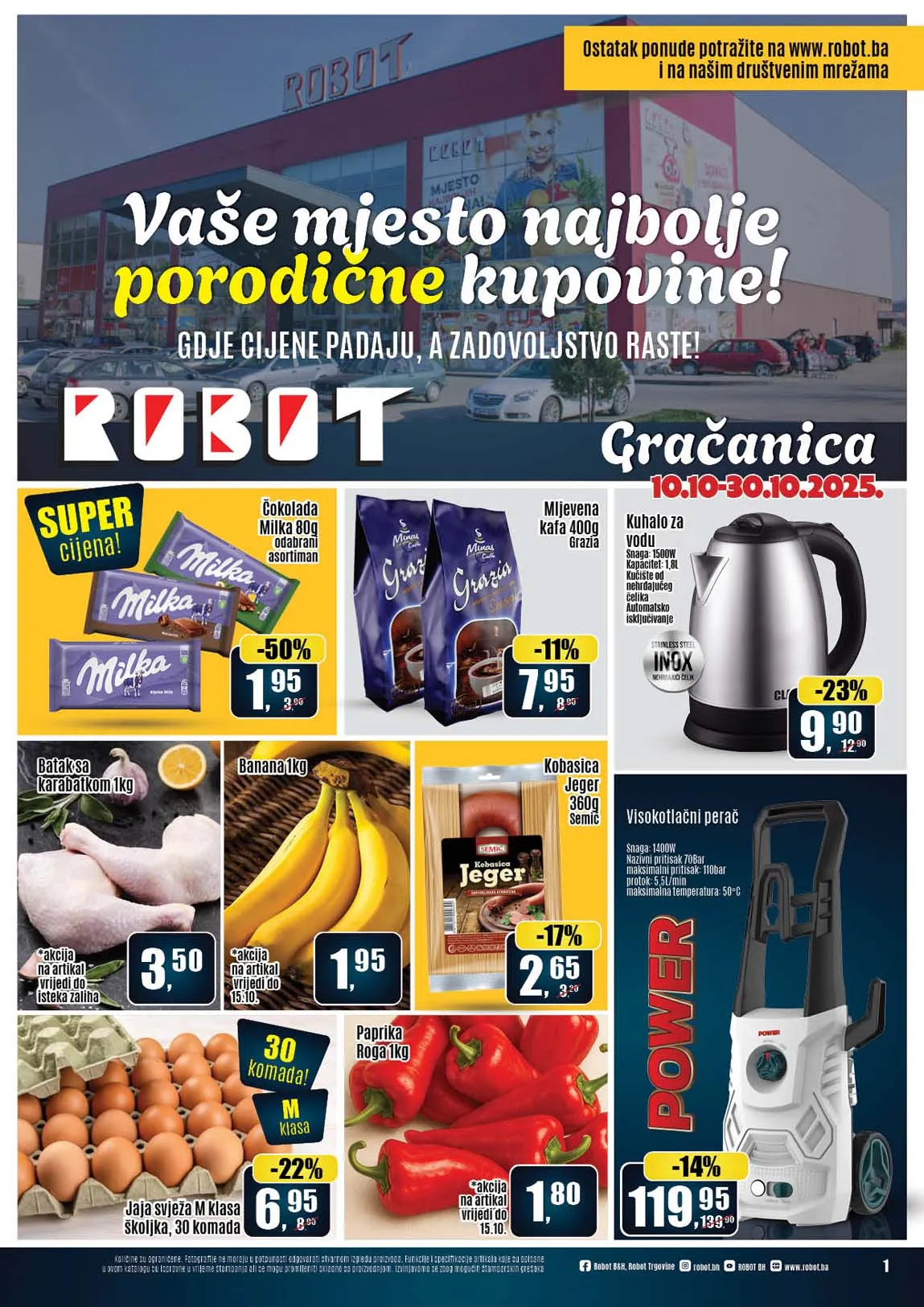 Robot akcija sniženja