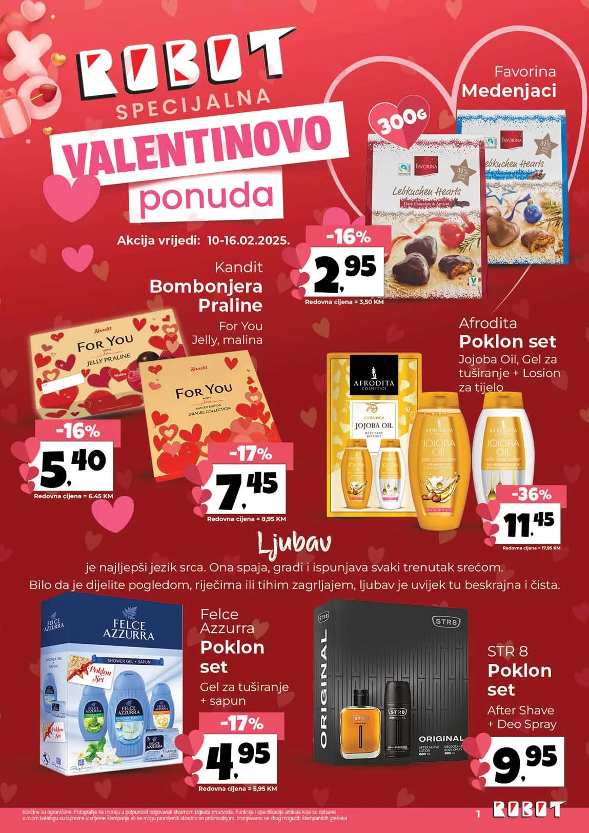 Robot Akcija Valentinovo Katalog sniženja do 16.02.2025