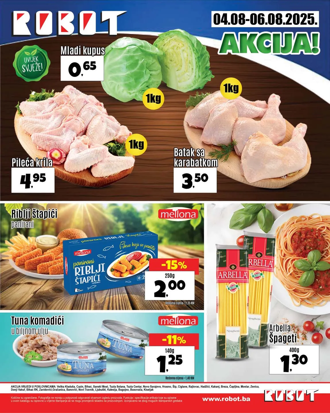 Robot Super Akcija sniženja do 06.08.2025. Sniženja!