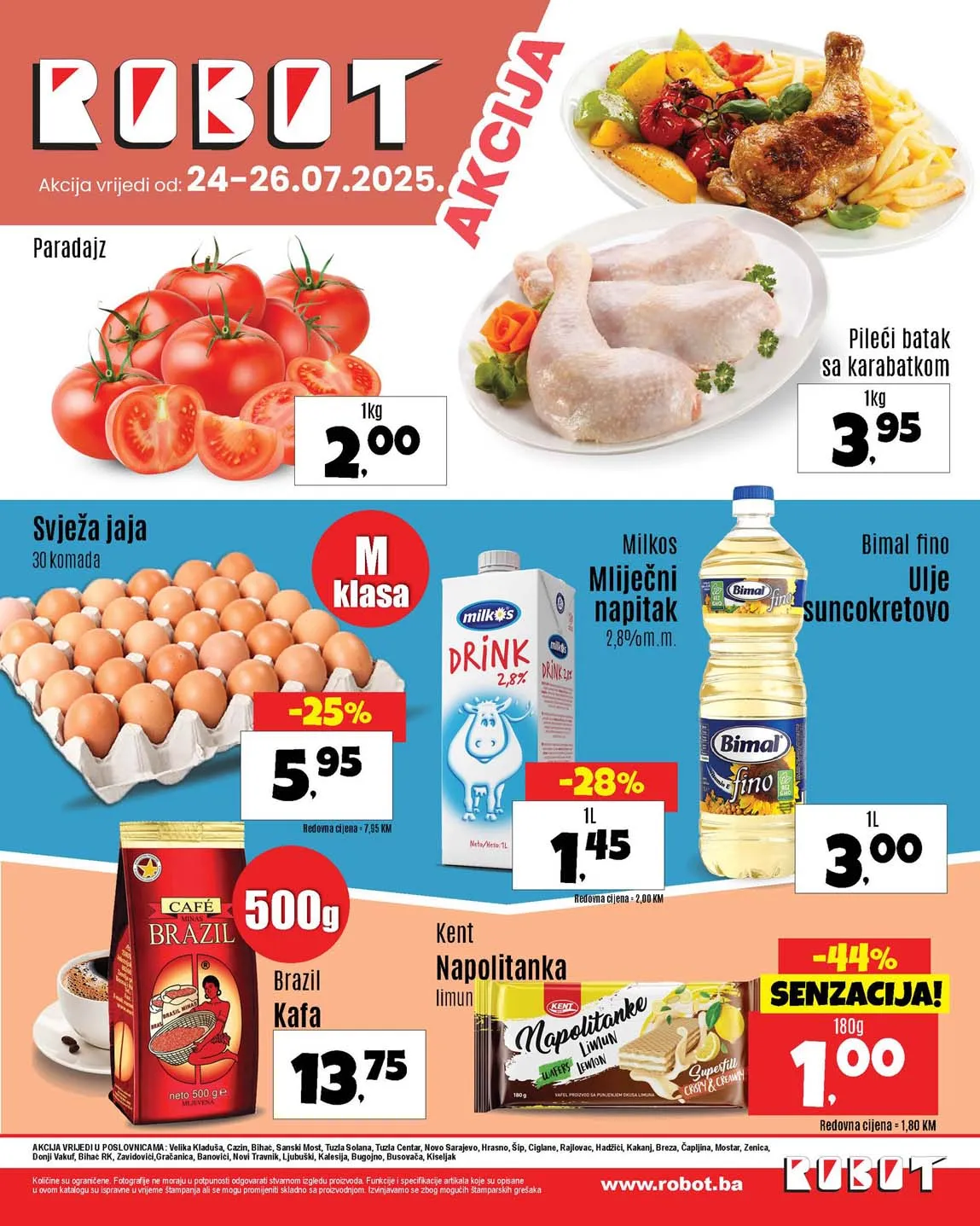 Robot Super Vikend akcija sniženja do 26.07.2025