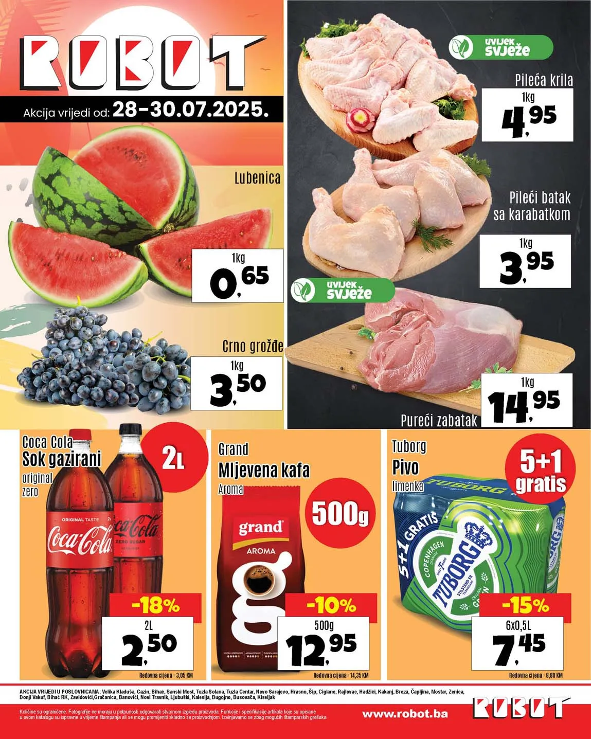 Robot Super Akcija sniženja do 30.07.2025. Sniženja!