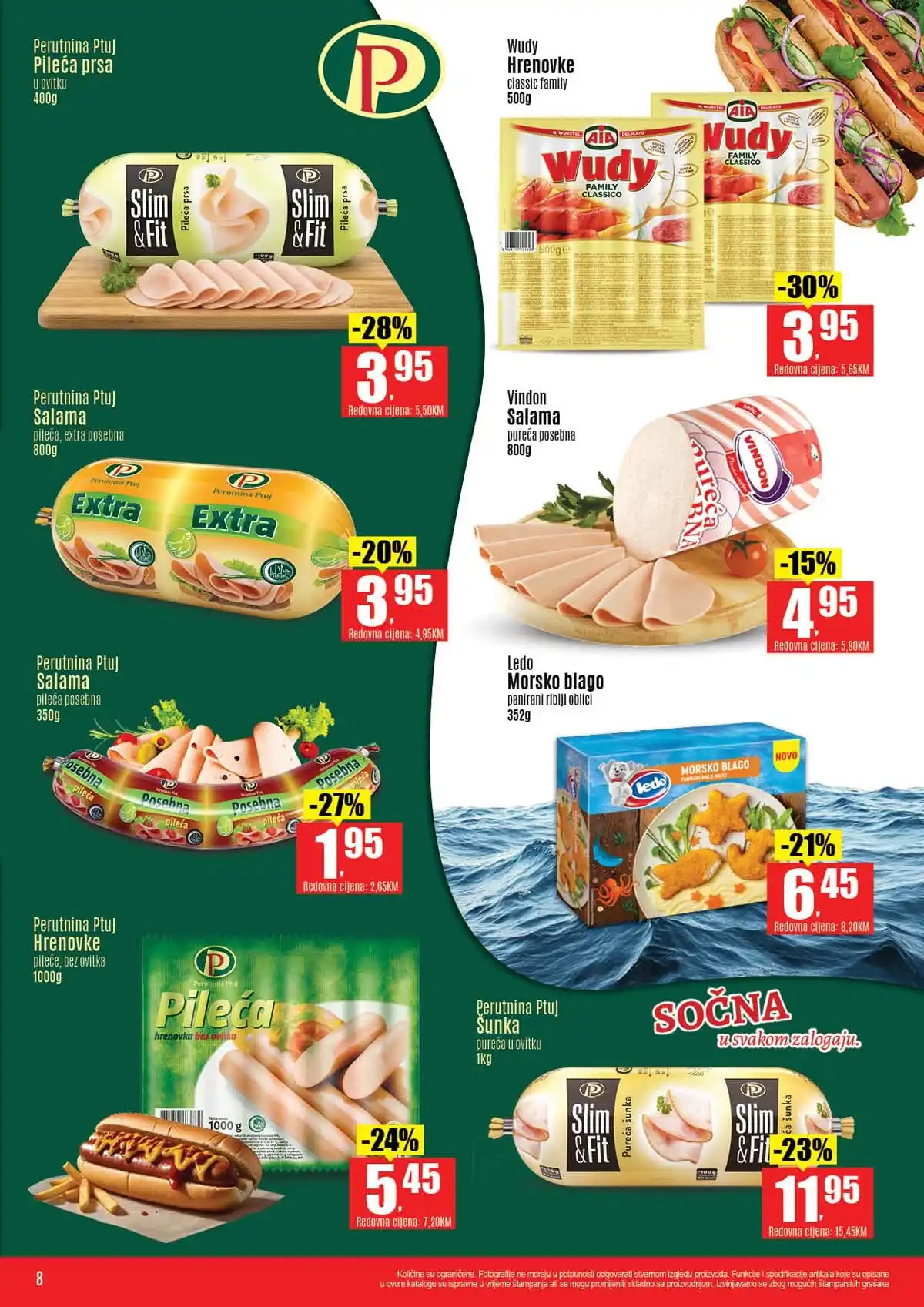 Robot katalog sniženja do 41 posto prehrambeni proizvodi april 2026 strana 8