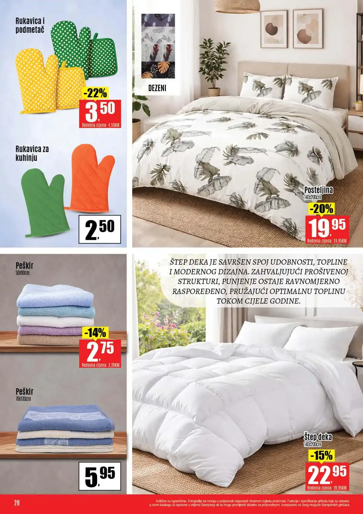 Robot katalog sniženja do 41 posto prehrambeni proizvodi april 2026 strana 28