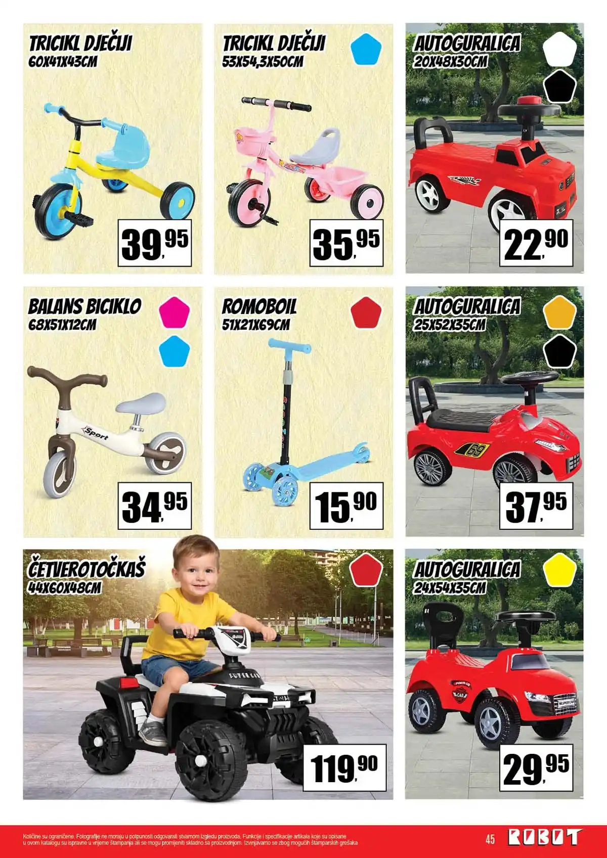 Robot katalog sniženja do 41 posto prehrambeni proizvodi april 2026 strana 45