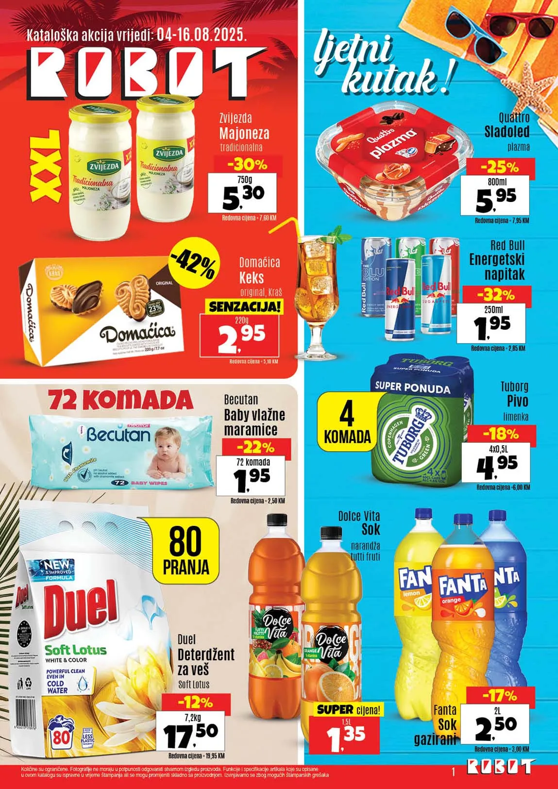 Robot Super katalog sniženja do 16.08.2025.VELIKI POPUSTI I SNIŽENJA!!