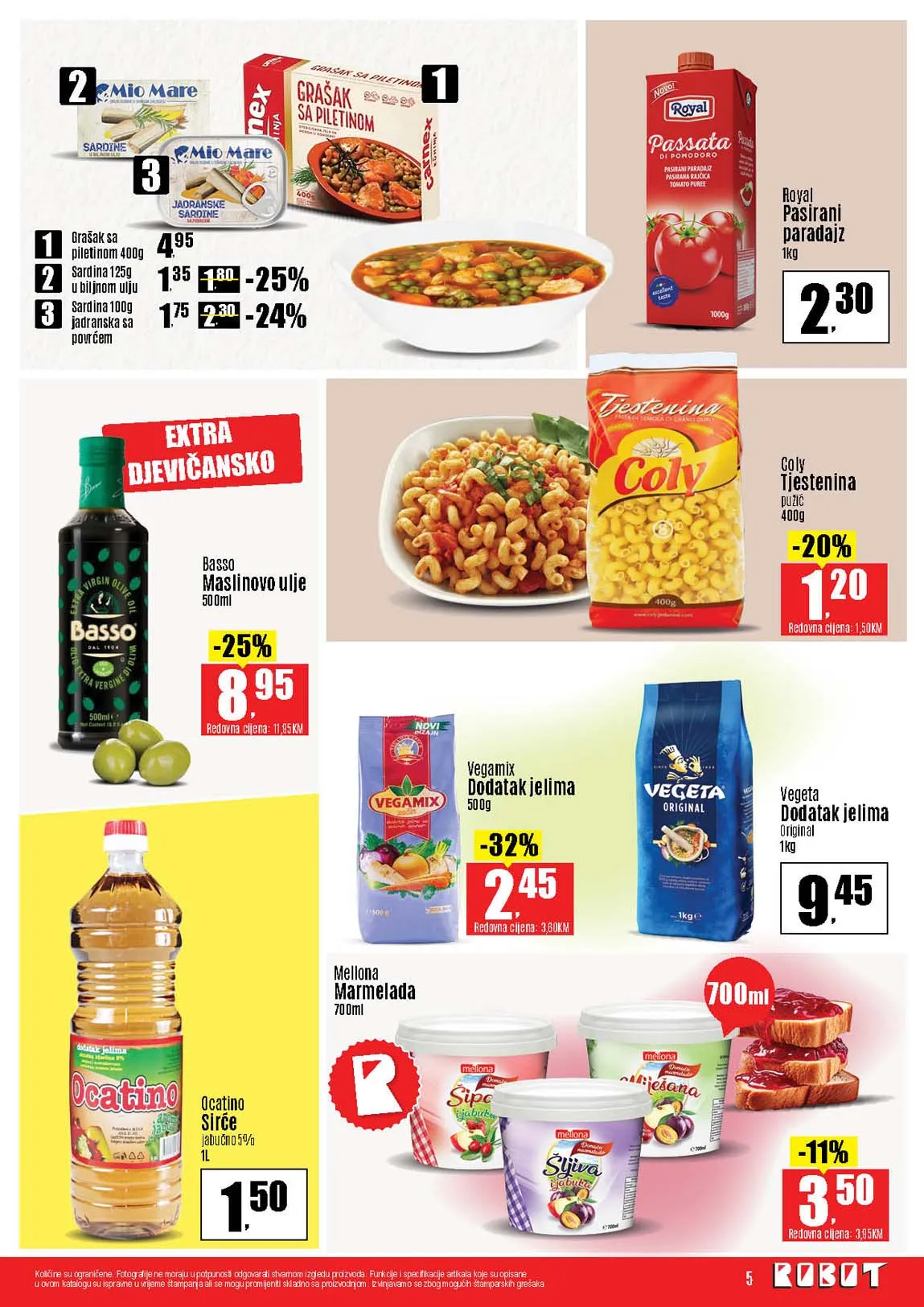 Robot komerc akcije i katalozi