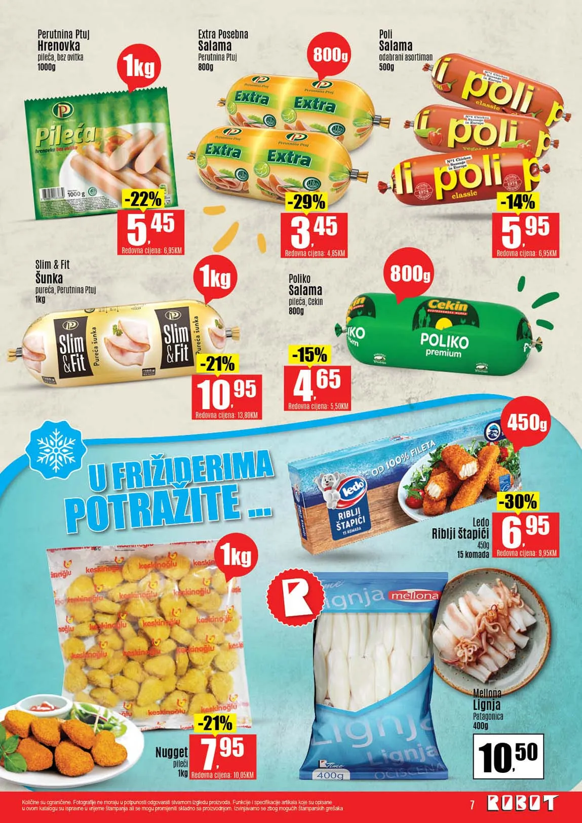 Robot komerc akcije i katalozi