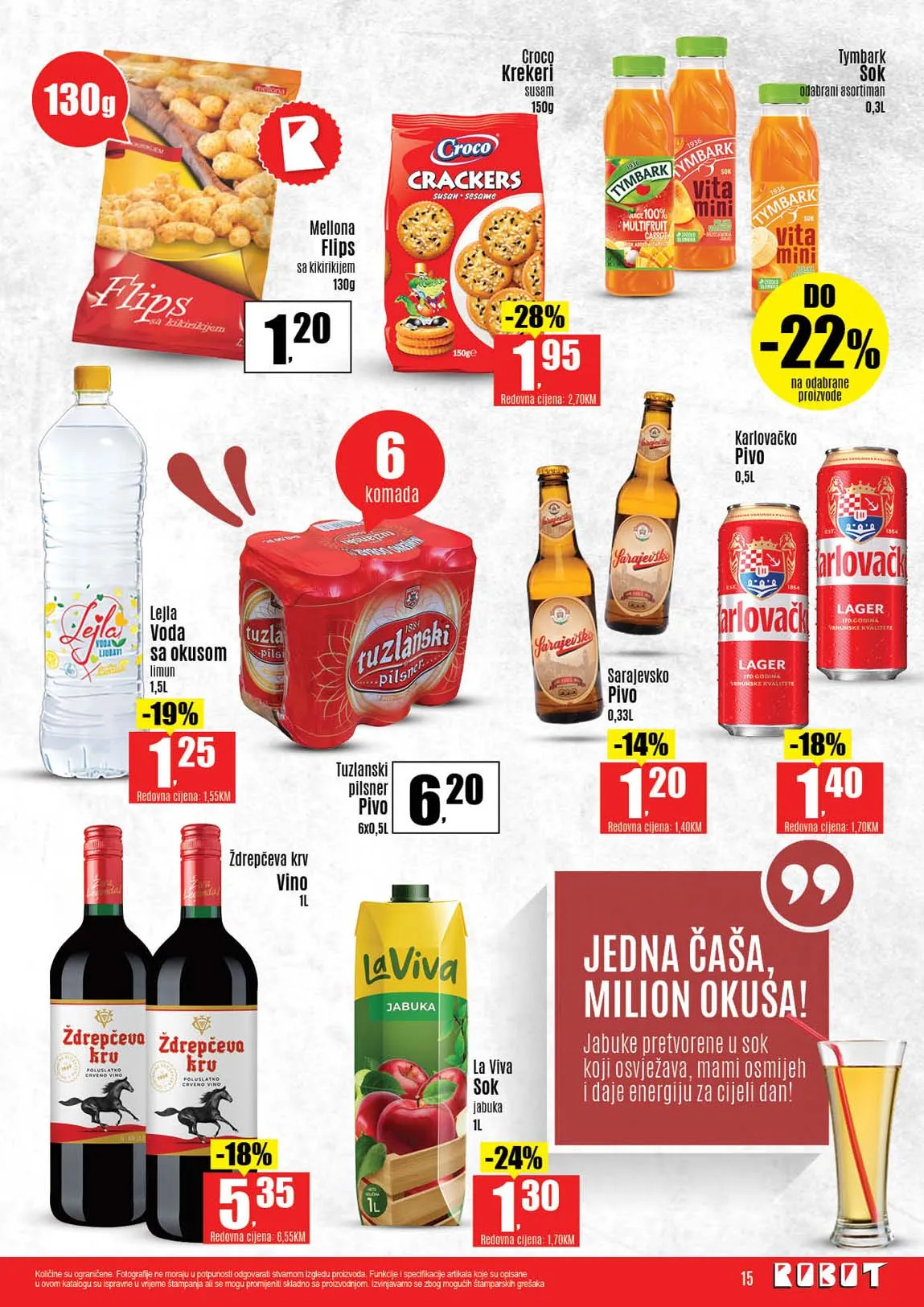 Robot komerc akcije i katalozi