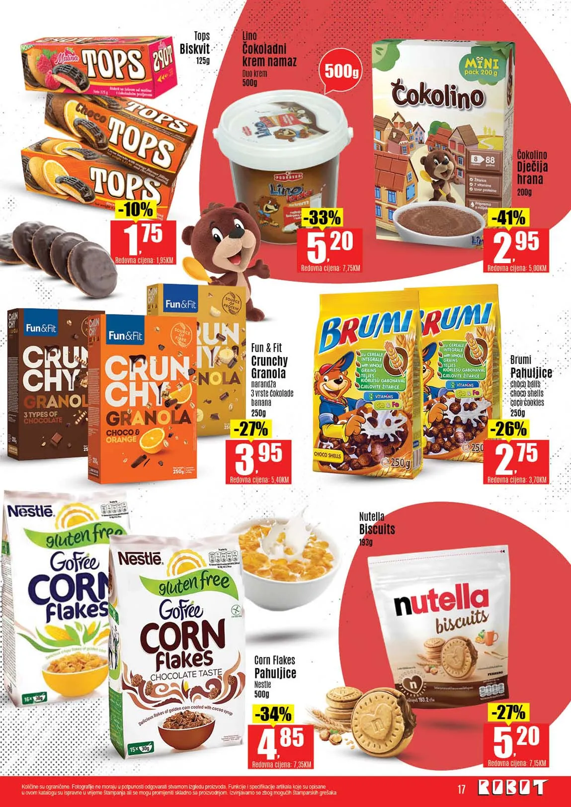 Robot komerc akcije i katalozi