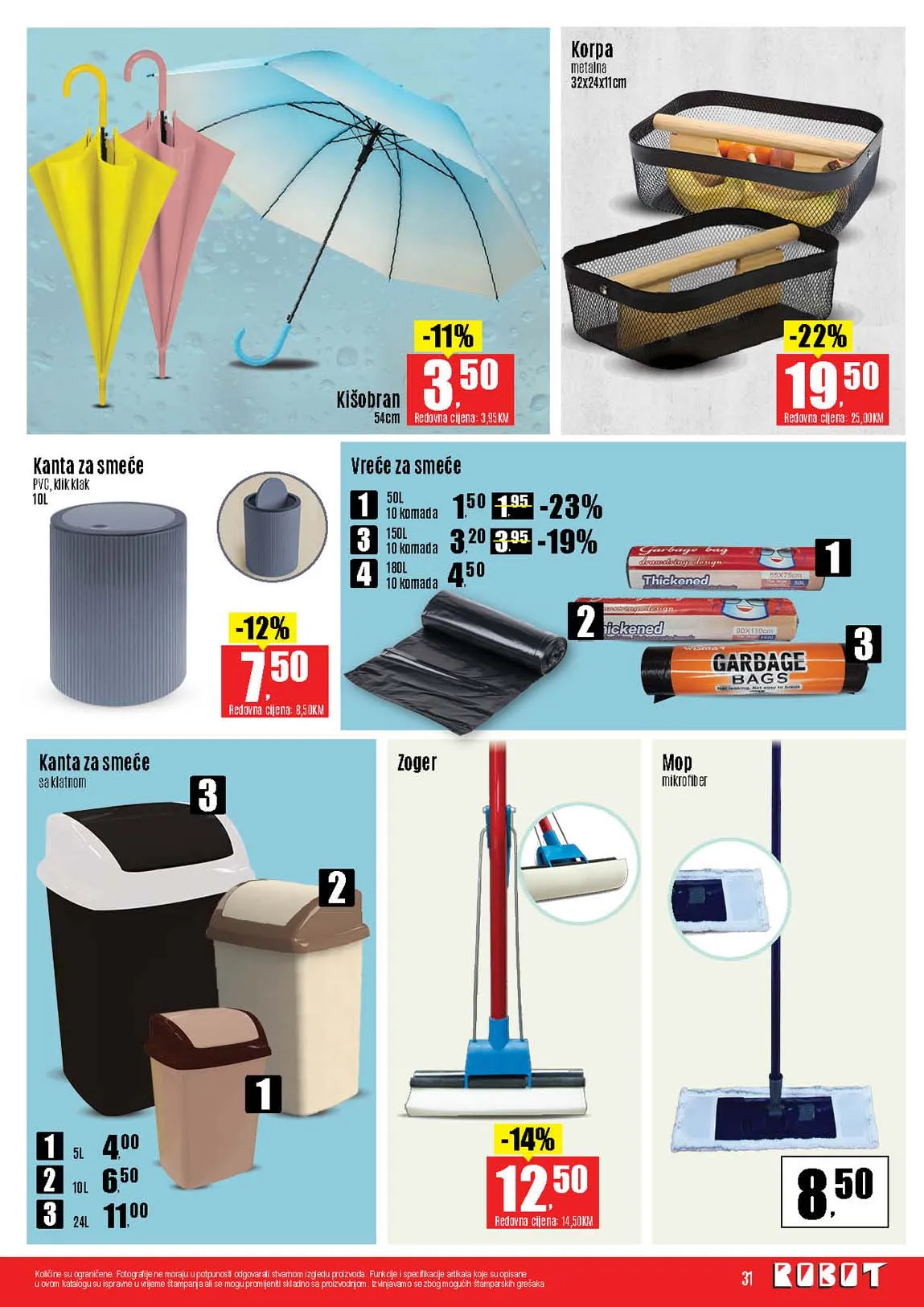 Robot komerc akcije i katalozi