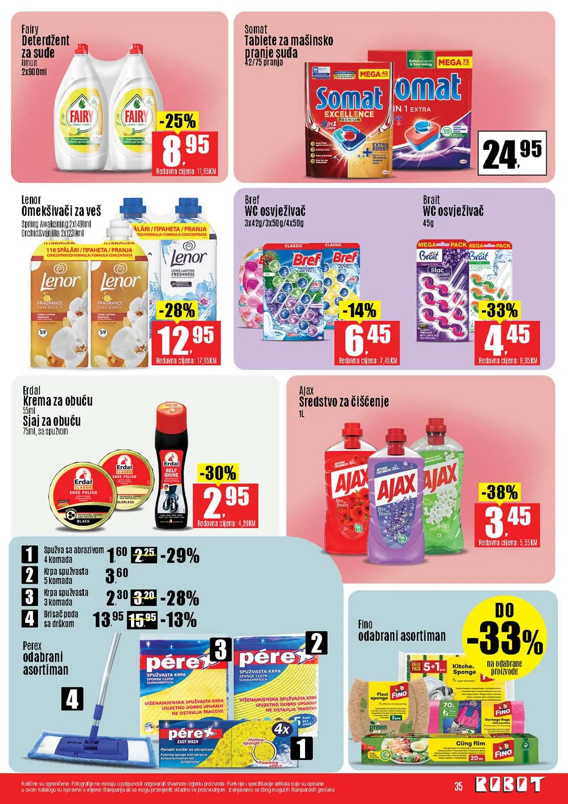 Robot komerc akcije i katalozi