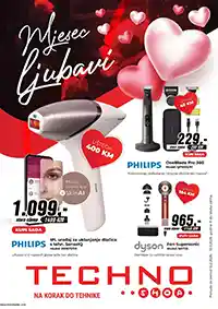 TECHNO SHOP – Mjesec ljubavi! Katalog sniženja tehnike do 10. marta 2026.