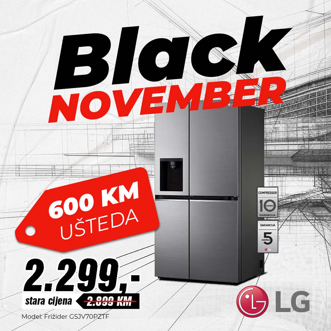 Katalog black friday Techno shop snizenja