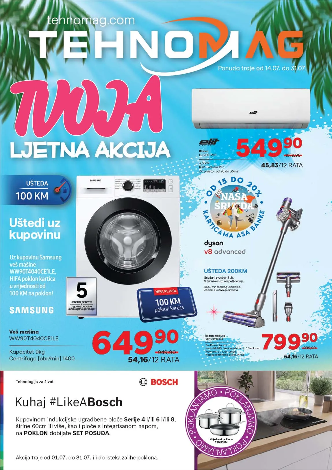 TehnoMag Tvoja ljetna akcija Katalog sniženja do 31.07.2025