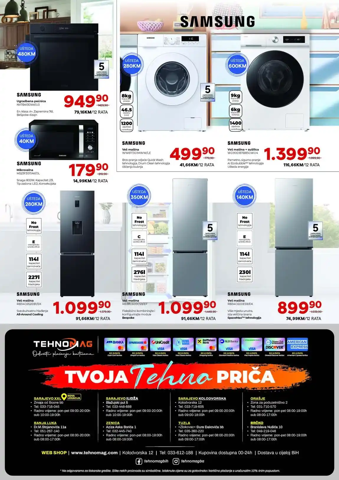 Tehnomag rasprodaja tehnike – završna sniženja