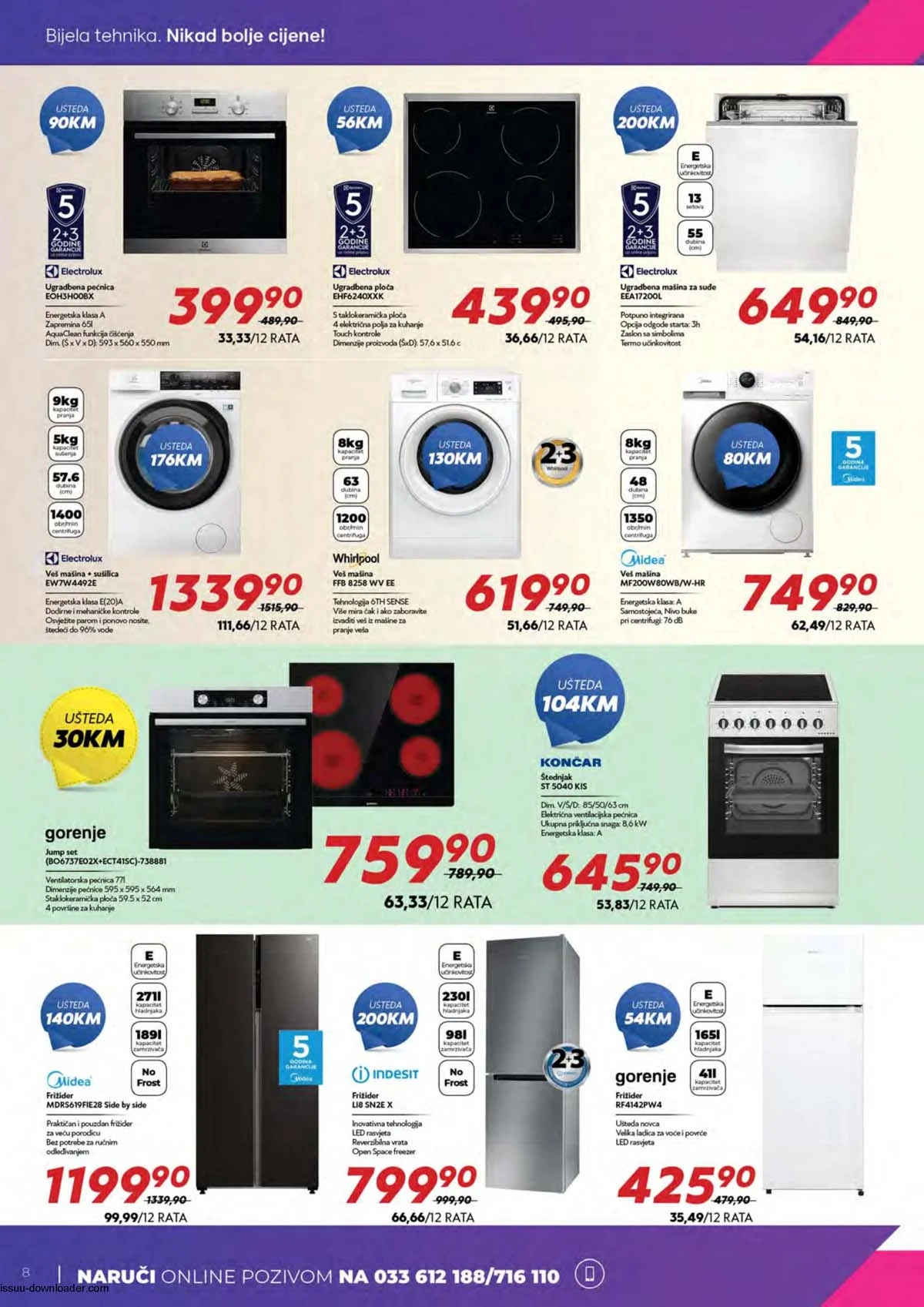 Tehnomag monitori, periferija i računalna oprema – katalog do 31. marta 2026, strana 8