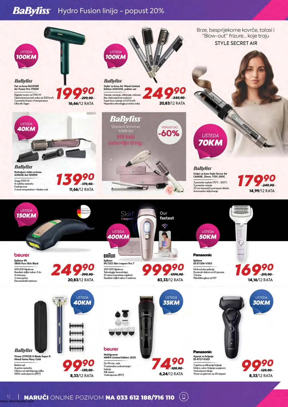 Tehnomag audio oprema, zvučnici i slušalice – katalog do 31. marta 2026, strana 12