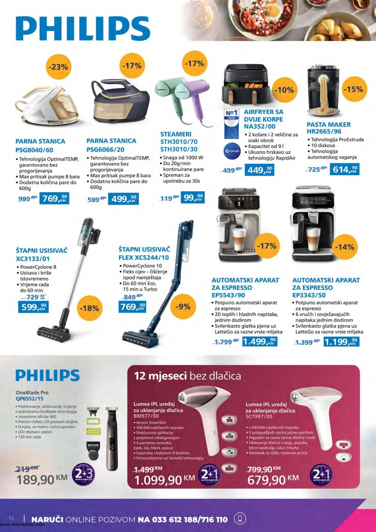 Tehnomag aparati za domaćinstvo na akciji – katalog do 31. marta 2026, strana 14