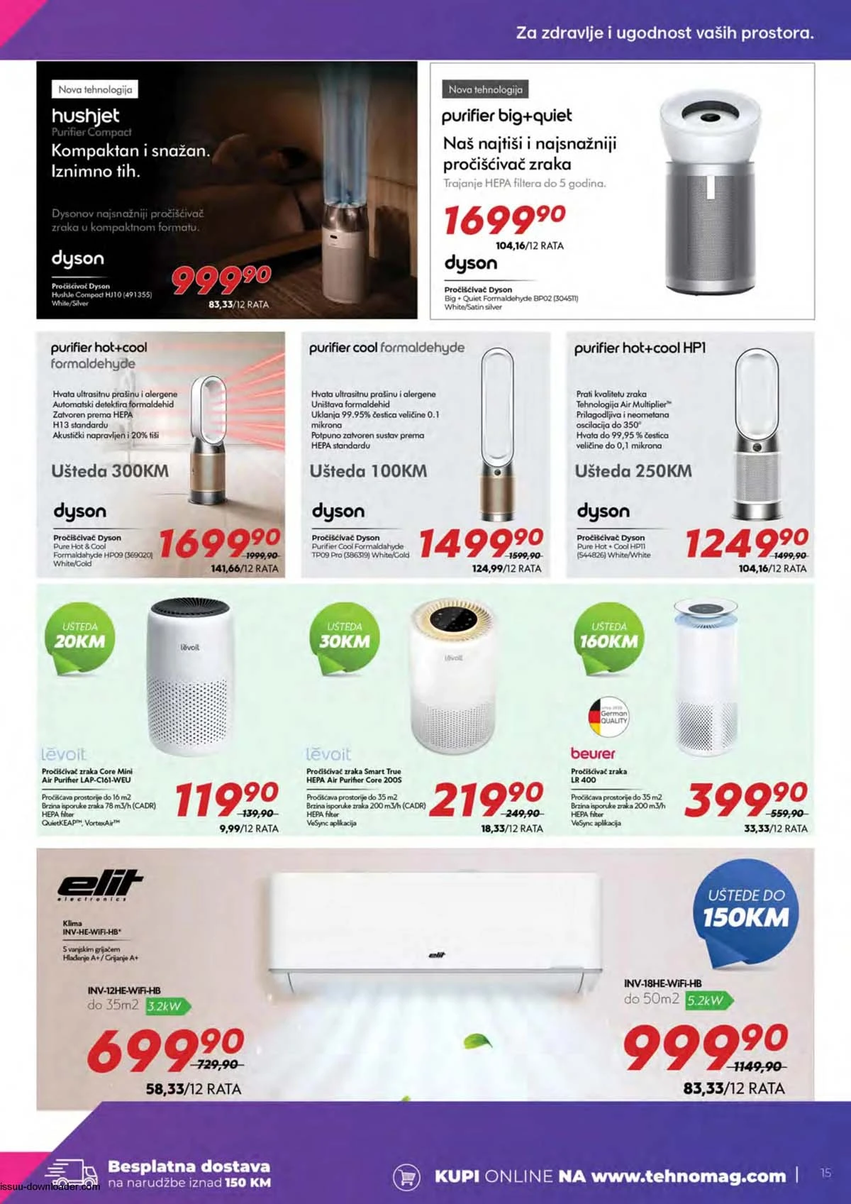 Tehnomag dodatna oprema i tehnika na sniženju – katalog do 31. marta 2026, strana 15