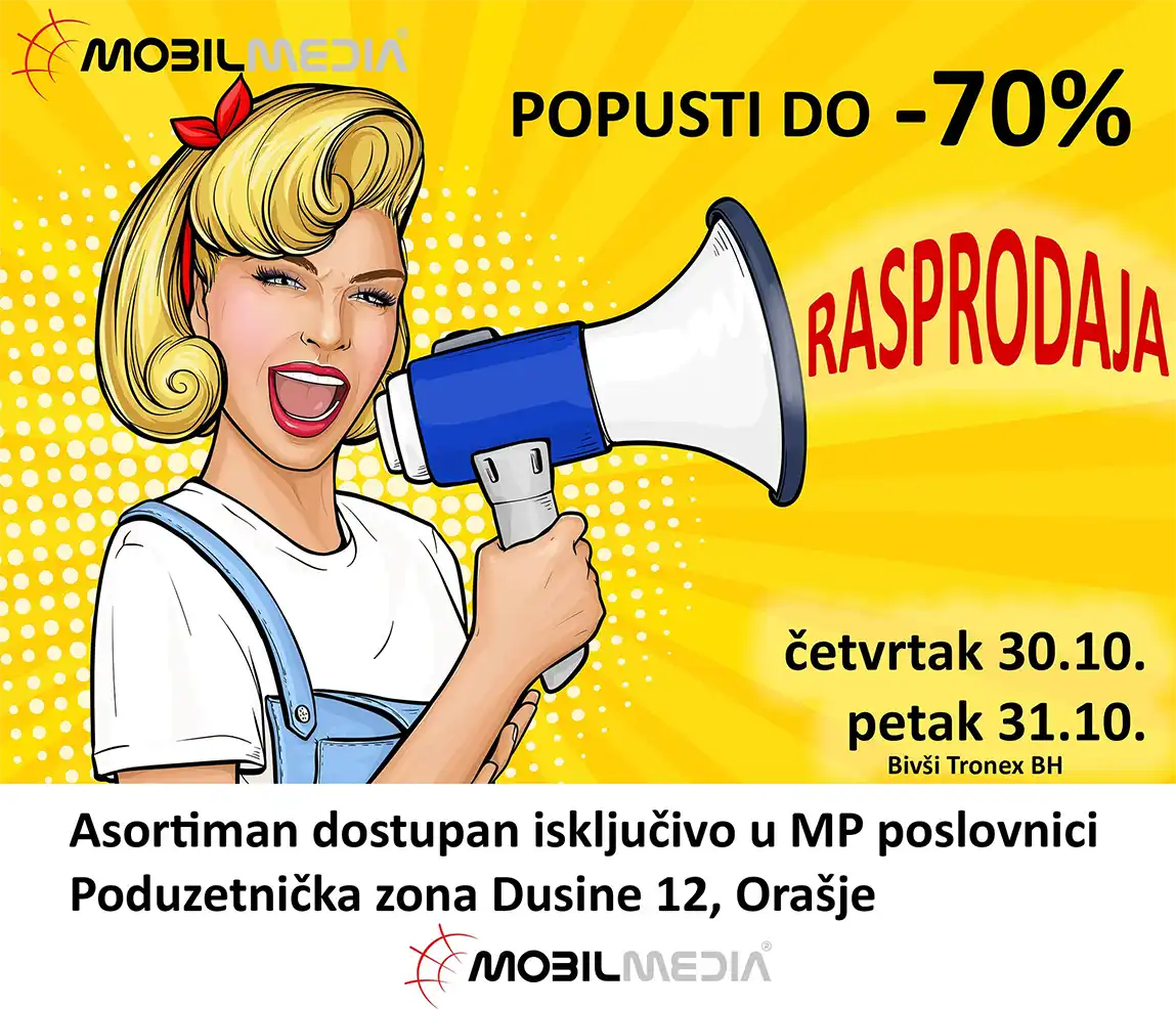 Mobilmedia Rasprodaja akcija tehnike