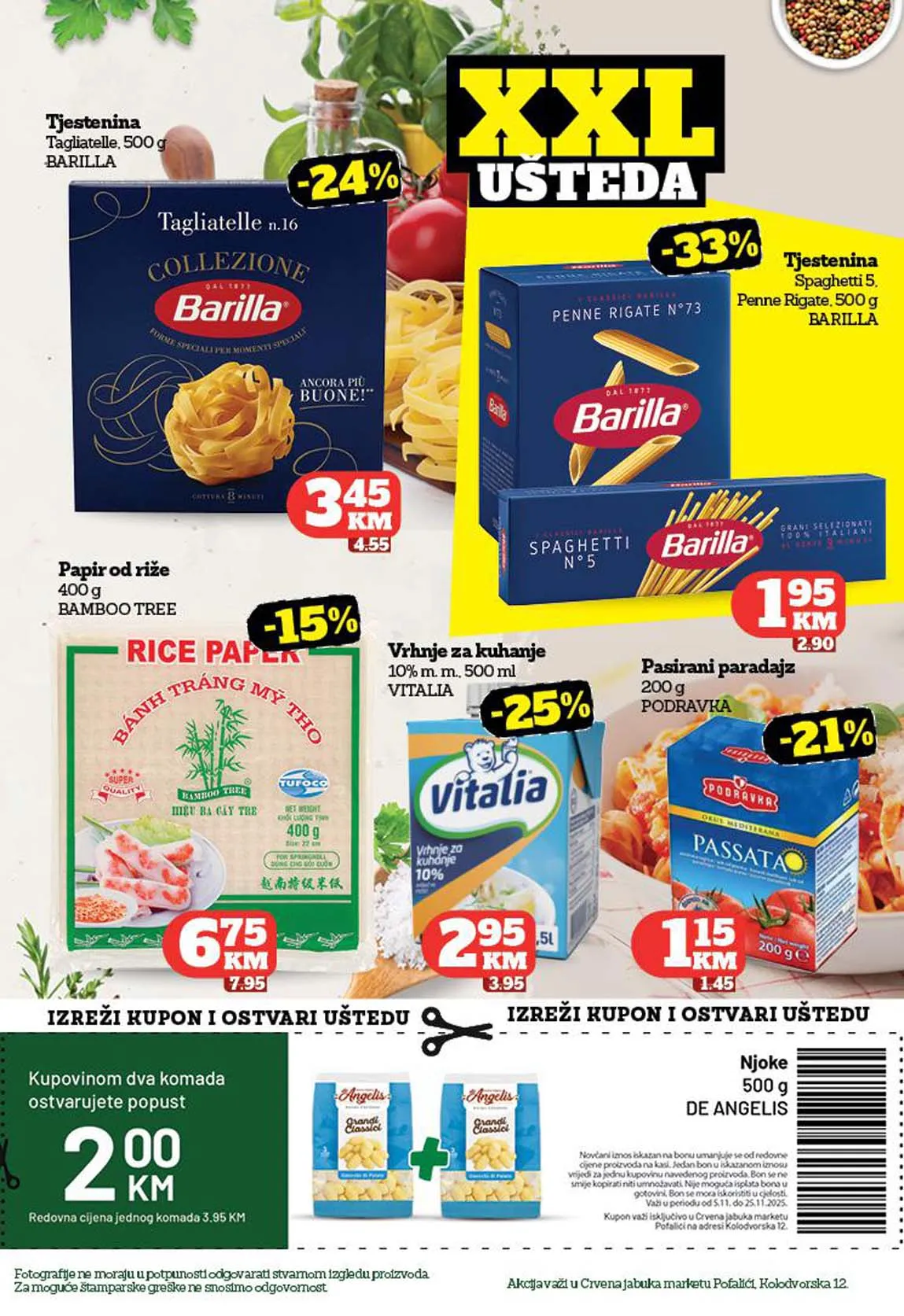 Crvena jabuka akcija snizenja Pofalići