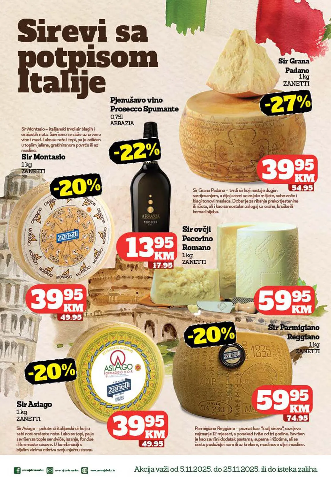 Crvena jabuka akcija snizenja Pofalići