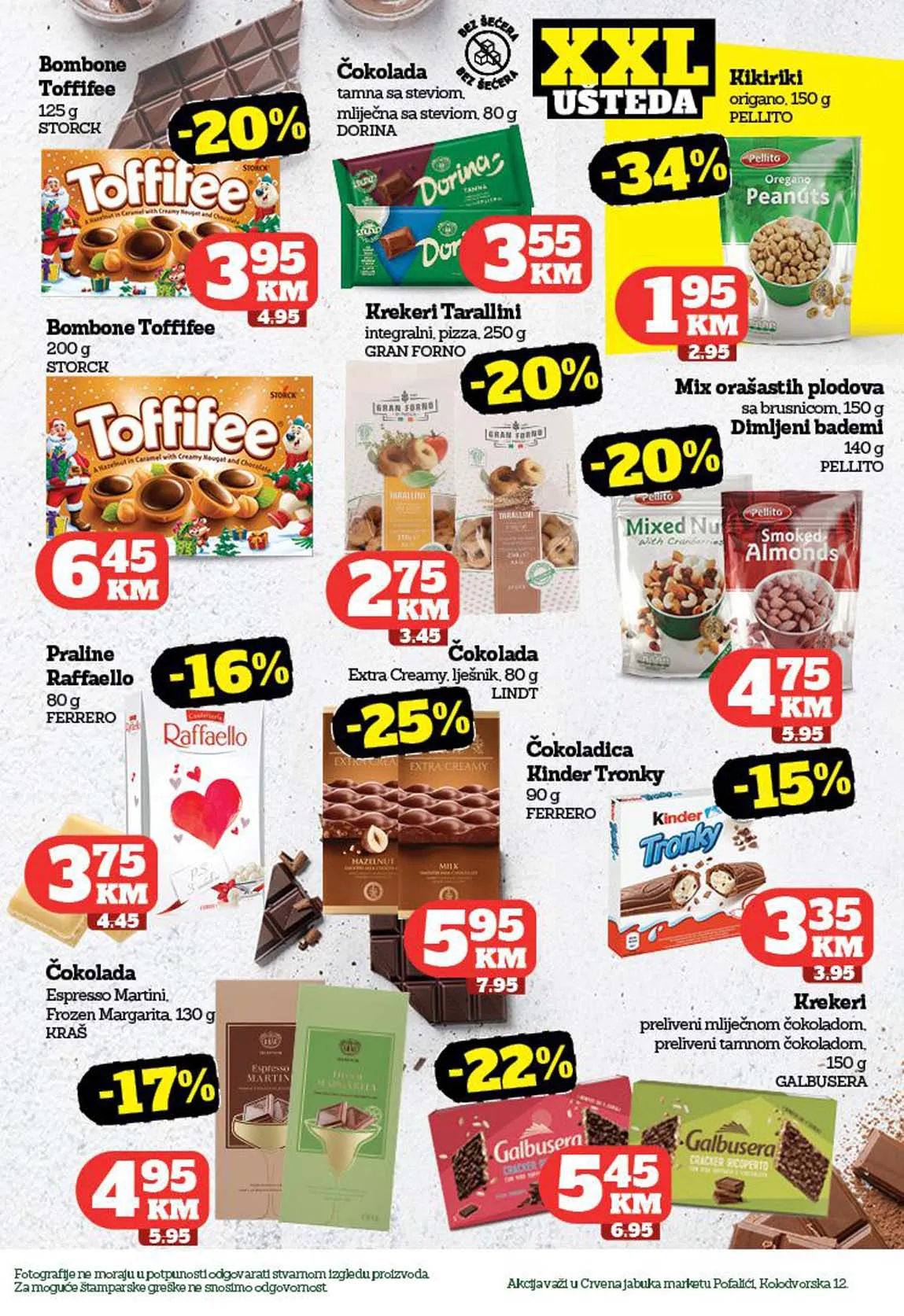 Crvena jabuka akcija snizenja Pofalići