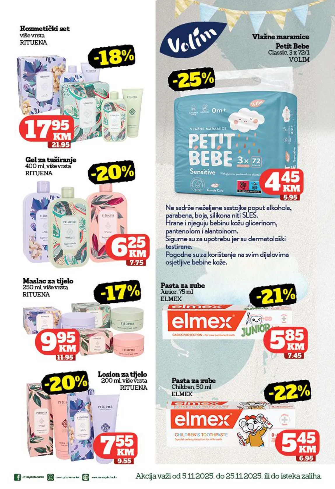 Crvena jabuka akcija snizenja Pofalići