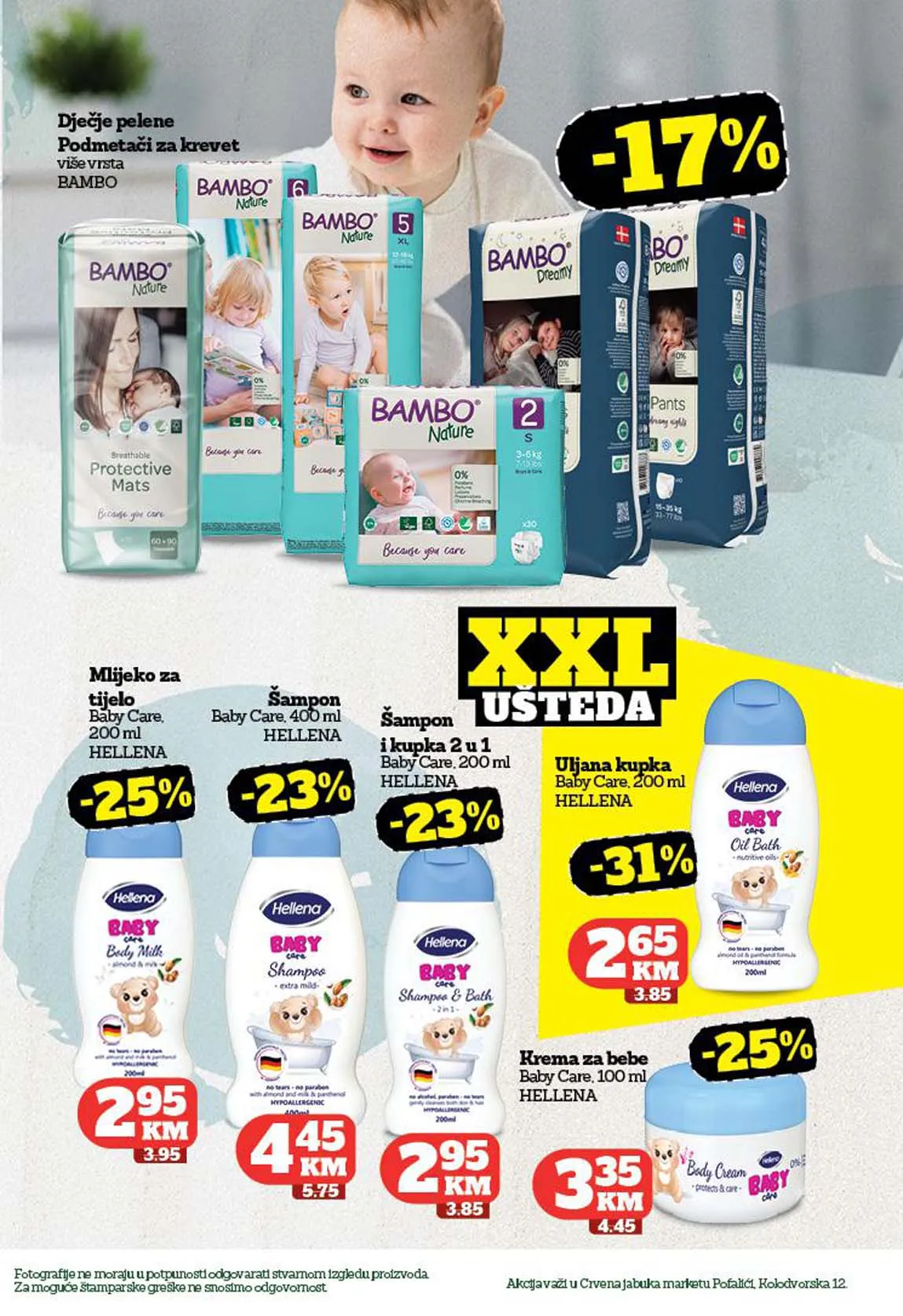 Crvena jabuka akcija snizenja Pofalići