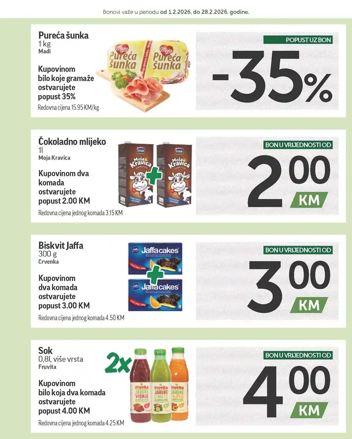 Crvena jabuka akcija Bonbonjera snizenja