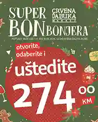 Crvena jabuka – Bonbonjera kuponski katalog do 31. decembra 2025.