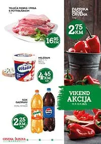 Crvena jabuka – Vikend akcija sniženja do 13.09.2025