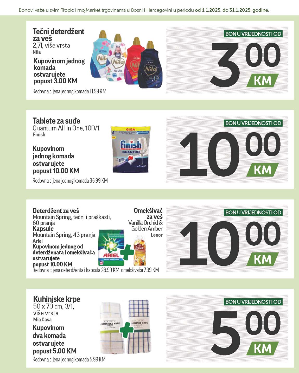 katalog bonbonjera Tropic i Moj market snizenja