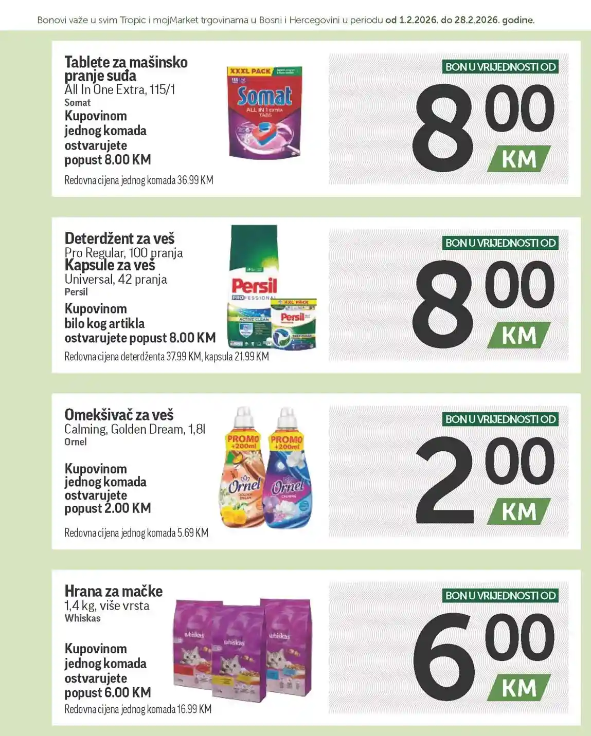 katalog bonbonjera Tropic i Moj market snizenja