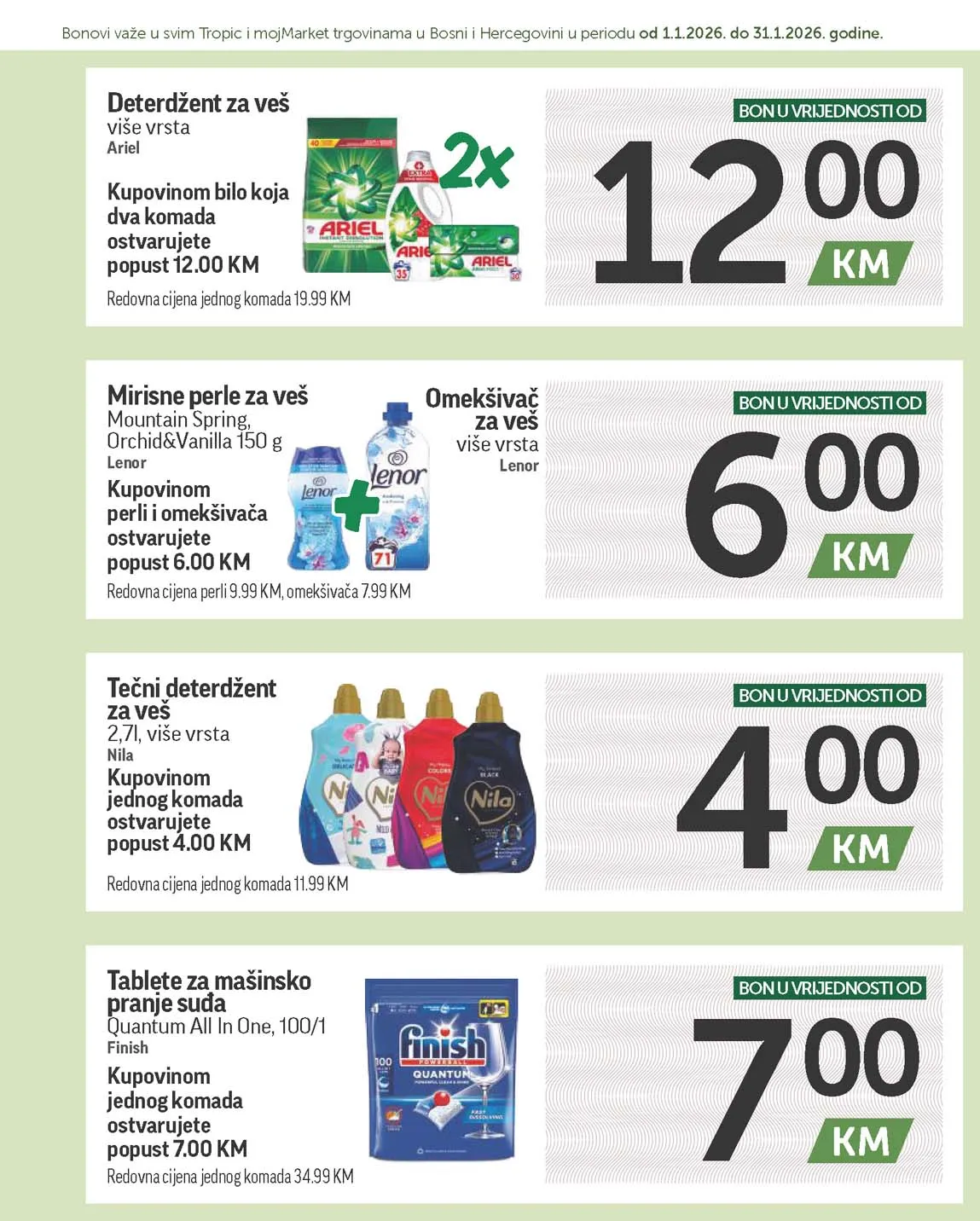 katalog bonbonjera Tropic i Moj market snizenja