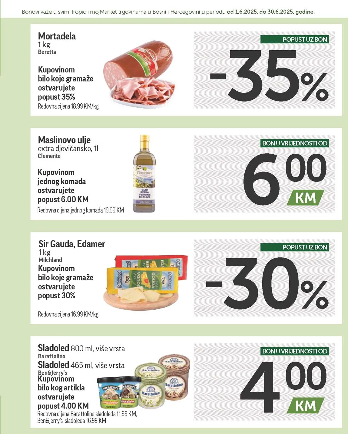 katalog bonbonjera Tropic i Moj market snizenja