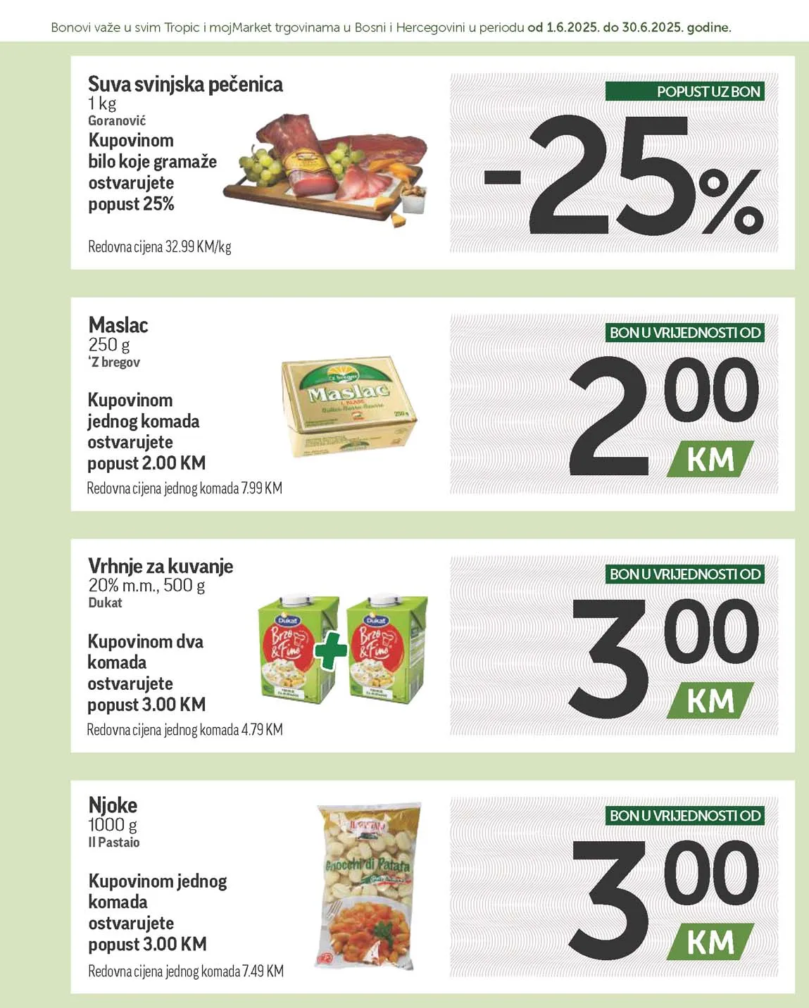 katalog bonbonjera Tropic i Moj market snizenja